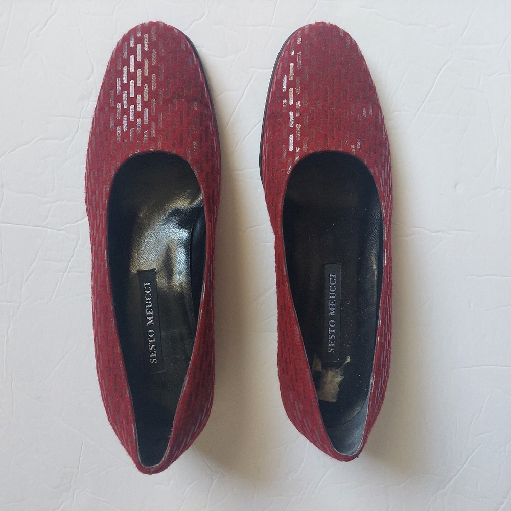 Sesto Meucci Women's Red Pumps Sz. 7.5